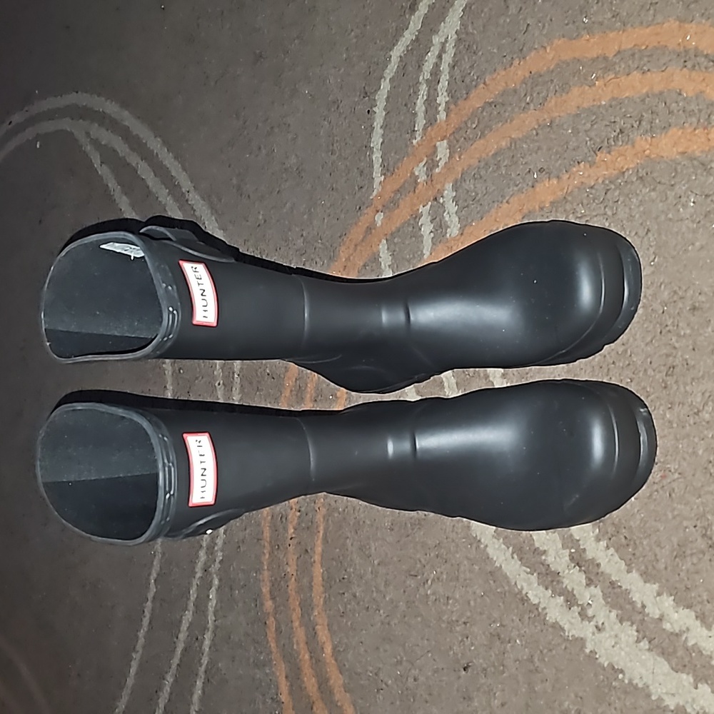 Hunter Rainboots Black Size 11
